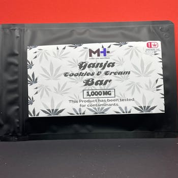 Ganja - Cookies & Cream bar - 1000mg